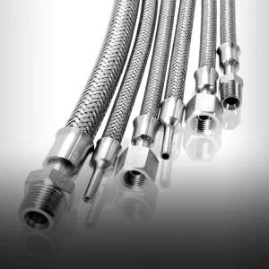 Factory High Pressure High Temperature Resistant SS304 316 Wire Braided Ring Corrugated Metal Hose 1 2 24 Inch Cutting