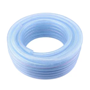 Factory High Quality Flexible PVC Fiber Braided Hose Pipe 1/4” 3/8” 1/2” 3/4” 1” 2” 3” for Garden Water Air Fuel Gas Oil