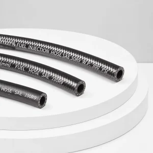 Factory Hose Braided Nylon Reinforced Fuel Rubber Pipe Custom Logo Size Gasoline Delivery Hose ODM for Car Parts