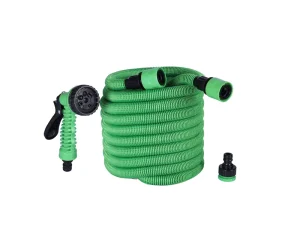 Factory Lightweight Expandable Flexible 2500D Outer Fabric Anti-UV High-strength Polyester Fiber 25FT Garden Hose