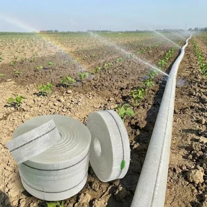 Factory Low Pressure PE Woven Layflat Hose 2inch 100m Wear-resistant Lightweight for Irrigation Agriculture