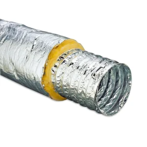 Factory Price Aluminum Flexible Duct Acoustic Insulated Flexible Duct for Ventilation Systems