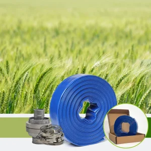 Factory Price Blue 2″ 6 Inch High Pressure Flexible Durable ISO9001 Certified Agricultural Irrigation