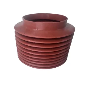 Factory Price Custom Big Size Different Shape Silicone Rubber Bellow Rubber Corrugation Hose for Industrial