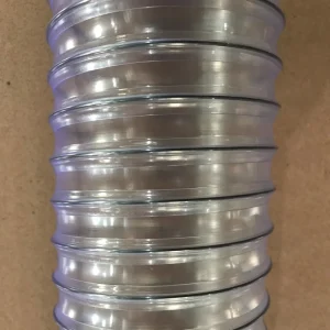 Factory Price Eco Friendly PVC Corrugated Pool Suction Hose with PVC Helix White Stripe