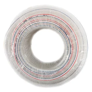 Factory Produce PVC Fiber Reinforced Hose Pipe Braided Transparent Flexible PVC Garden Hose