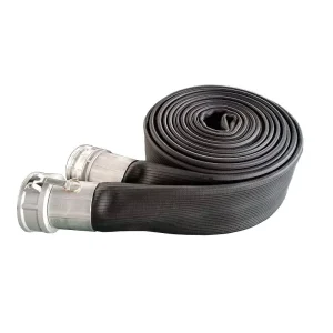 Factory Sale Large Diameter Rubber Water Layflat Discharge Hose Anti Aging Industrial Use Cutting Service
