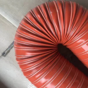 Factory Silicone Fabric Reinforced Hose Flexible Air Duct Silicone Hose Heating Ventilation
