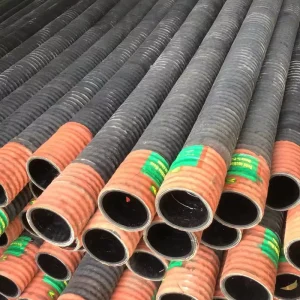 Factory Supplies 4 inch 10m Long Flexible Wear resistant Rubber Hoses for Sand Pumping in River Channels in Africa Gold Mining