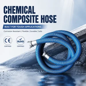 Factory Supply Chemical Composite Hose Chemical Transfer Hose Corrosion Resistant Flexible Hose for Industrial Applications
