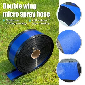 Factory Supply Durable PE Rain Hose for Home Garden with Adjustable Spray Width 4 8″