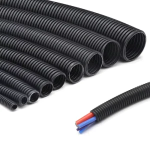 Factory Supply PP Flexible Corrugated Pipe AD7.5mm-34.5mm Protective Hose for PC Cable and Automotive Wiring