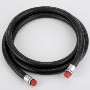 Factory Supply SAE 100R1AT R2AT Wire Braided High Pressure Hydraulic Rubber Hose 1/4 3/8 1/2 3/4 1 Inch for Engineering Use