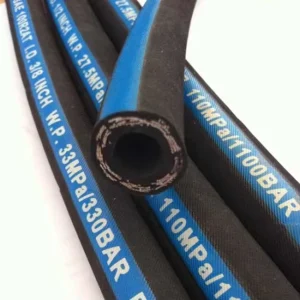 Factory Supply Synthetic Rubber Oil Hose High Pressure SAE 100 EN 853 2SN Steel Wire Braid Oil Fuel Hose -40C +100C