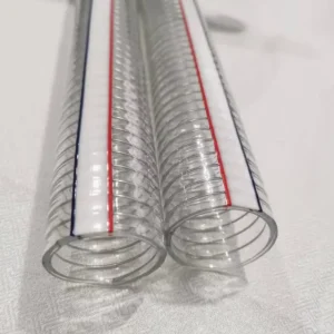 Factory Supply Transparent Flexible PVC Steel Wire Spiral Reinforced Vacuum Suction Hose