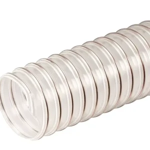 Factory Ventilation Fume Dust Extraction Woodworking PU Flexible Ducting Hose Air Duct Vacuum Suction Hose