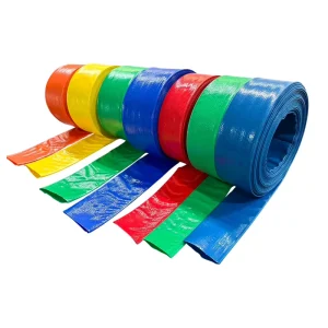Farm Irrigation Lay Flat Hose PVC 1-6 Inch High Pressure Flexible Agriculture Water Hose with Cutting Service