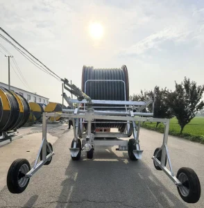 Farm Mobile Water Hose Reel Irrigation Hose Reel Traveling Sprinkler Irrigation System Truss Boom