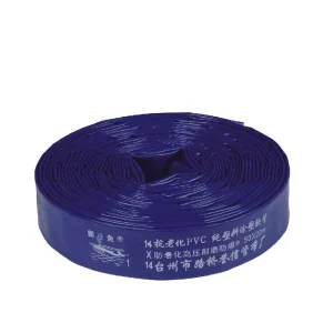 Farming Use 10Bar 2 Inch PVC Layflat Water Garden Discharge Lay Flat Hose Farm Irrigation Pipe Hose Reel