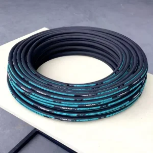 Fiber Braided Rubber Tubing Low Pressure Hydraulic Flexible Multi Purpose for Water