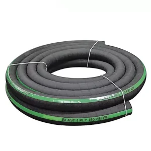 Fiber Reinforced Flexible Rubber Abrasion Resistance Sand Blasting Hose Pipe 12 bar 10 bar