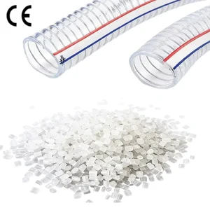 Fiber Reinforced PVC Steel Wire Hose High Temperature Resistant PVC Wire Hose Flexible Transparent Spiral Pipe