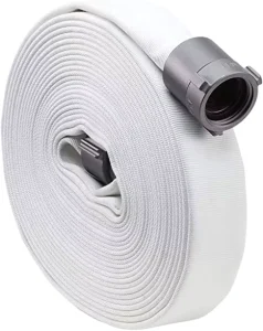 Fire Fighting Hose with NH Couplings PVC Lining Pipe Rubber Fire Hose