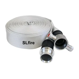 Fire Hose 16bar 2.5inch 30M PVC Liner with Aluminum British Coupling for Fire Protection
