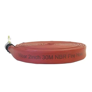 Fire Hose 2.5 Inch Fire Fighting Control Hose Double Jacket Hose With Quick Camlock Couplings