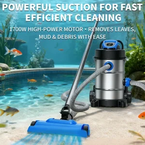 Fish Pond Sewage Suction Machine Pond Cleaning Filter Swimming Pool Underwater Vacuum Fish Manure Suction Pump