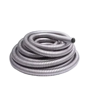 Flame Resistant Flexible Cable Hose 3 4″ 2 Inch Conduit Interlocking Stainless Steel Corrugated Tube