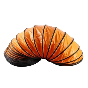 Flame Resistant Flexible PVC Spiral Steel Flexible Ventilation Air Duct for Training the Dog warehouse Poultry House