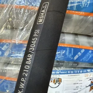 Flame Resistant Steel Wire Braided High Pressure Hydraulic Hose MSHA ISO Standard Underground Coal Mine Hydraulic Pipeline