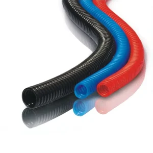 Flame Retardant Flexible Hose Polypropylene Corrugated Pipe Outer Diameter 7mm Electrical PP Conduit