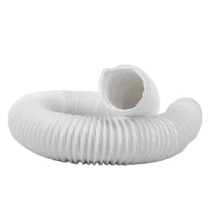 Flame Retardant PVC Flexible Exhaust Hose Ventilation Duct with Steel Wire for Industrial Fume Extraction