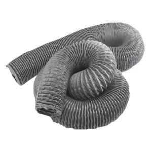 Flame Retardant PVC Tarpaulin Air Duct Flexible Ventilation Hose for Workshop Equipment Exhaust and Air Purification