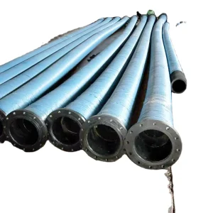 Flange Connection Flexible Oil Rubber Suction Hose