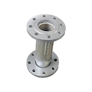 Flange Connection Stainless Steel High Pressure Liquid Metal Hose Joint Industrial Corrugated Pipe Flexible Connector Pipeline