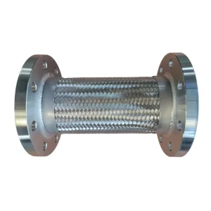 Flange End Flexible Metal Hose Large Caliber Industrial Corrugated Pipe
