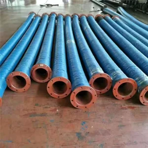 Flange Pipeline Large Diameter Corrugated Flexible Concrete Pump Hose