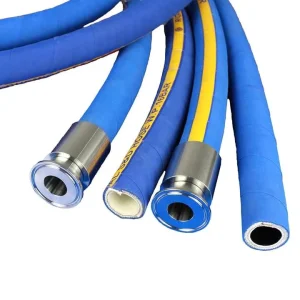 Flexible 1/2 Inch 2 Inch Chemical Hose to Transport Beer Beverage Oil Milk Food Grade Rubber Pipe / Anhydrous Ammonia Hose