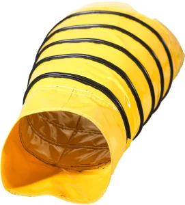 Flexible 200mm-600mm PVC Pre-Conditioned Aircraft Ventilation Duct Hose for Outdoor Use for Airport Ground Bridge Corridor Air