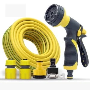 Flexible 3 4 5Layers Reinforced Garden Water Braided Hose 100 Mts Roll 1/2 7 Bar Gardening Hose 120 Ft 5 8 Inch 200Ft