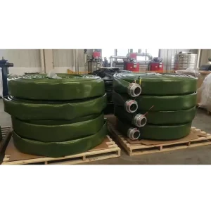 Flexible 8inch 14inch 16inch TPU Lay Flat Hose 150pis/200psi 12inch TPU Layflat Hose 300mm for Slurry Manure Plastic Tubes