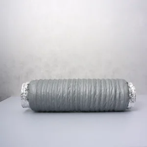 Flexible Aluminum Foil Acoustic Duct Kitchen Range Hood HVAC Ventilation Duct Noise