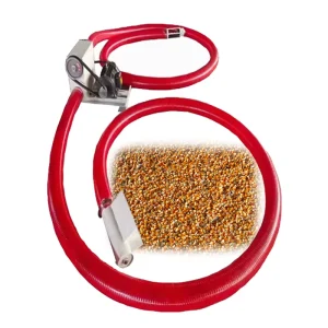 Flexible Auger Conveyor Agriculture Vacuum Pump Rice Husk Grain Suction Machine For Wheat Corn