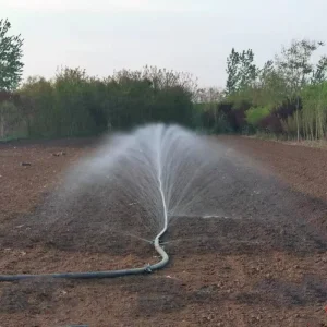 Flexible Black Rain Hose with Strong Tensile Property 100m Length Easy Installation for Long Distance Lay Out Farm Irrigation