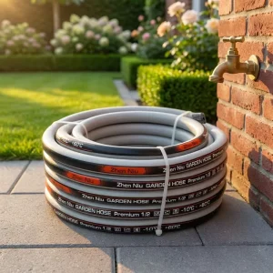 Flexible Braided Reinforced PVC Garden Hose High Pressure Anti Kink UV Resistant for Watering Irrigation Car Washing
