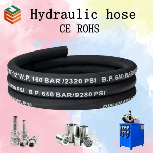 Flexible Braided Rubber Hose High Pressure Hose Pipes EPDM Rubber Hoses