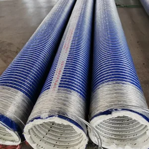 Flexible Chemical Composite Hose for Tanker & Dock Oil Liquid Transfer Spiral Metal Wire Reinforced Anti Aging Industrial Pipe